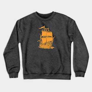 Sailing Ship Crewneck Sweatshirt